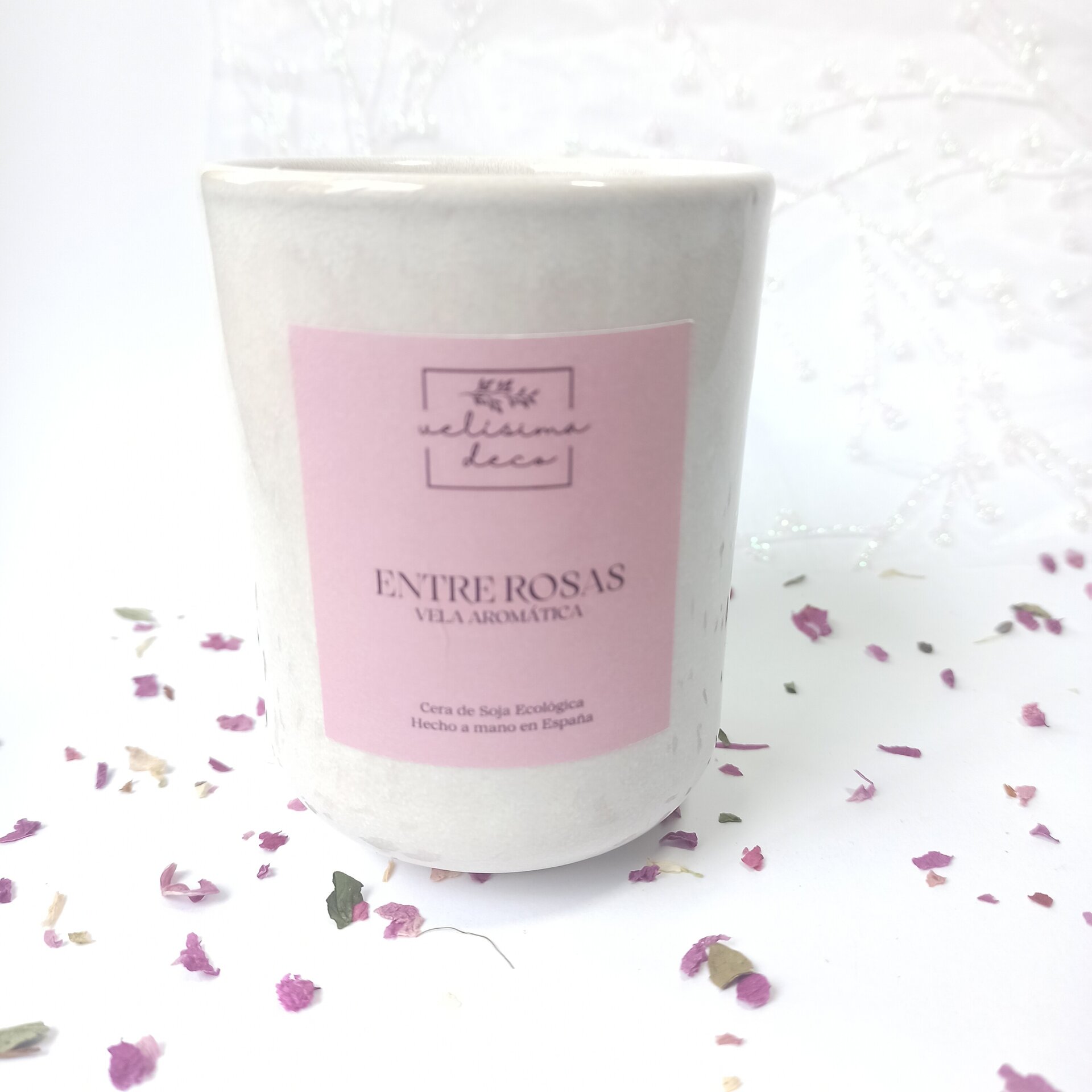 Vela aromática ENTRE ROSAS - 3